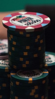 poker chip value
