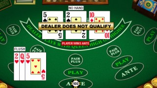 3 Card Poker Table Top