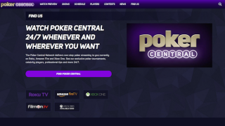 Poker Central screen