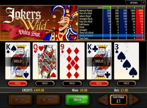 Video Poker What To Hold