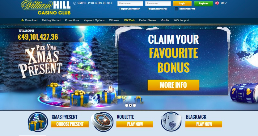 William Hill Poker Club Points