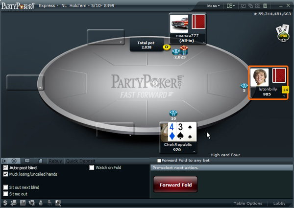 Poker crash course