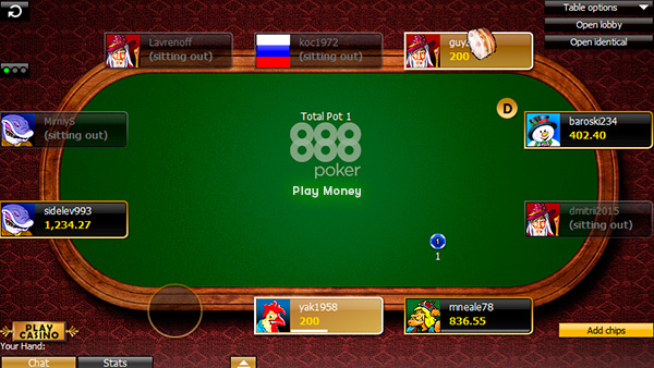 Real poker online game