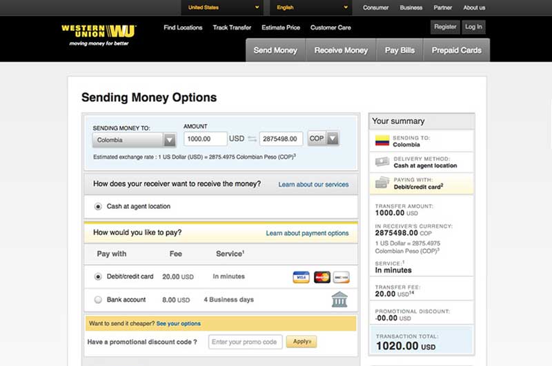 Western Union Deposit Western Union Deposit