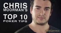 10 Essential Poker Tips from Poker Pro Chris Moorman