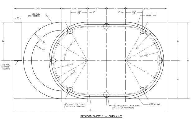 Casino poker table size