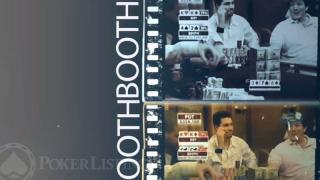 Booth video screen