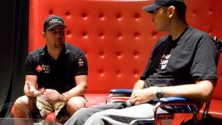 Chris Moneymaker and Donald Hobbs