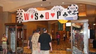 WSOP entry sign