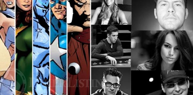 Marvel Poker Super Heroes: 10 Poker Heroes Unmasked at the Table
