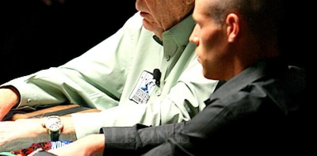 Doyle Brunson and Patrik Antonius
