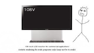 108inch tv
